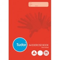 Tudor Exercise Book 8mm lined 96pg