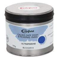 Caligo Safewash Oil Based Etching Ink 150ml Ultramarine Blue