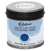 Caligo Safewash Oil Based Etching Ink 250ml Cyan Blue
