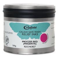 Caligo Water Wash Relief Ink 250ml Magenta