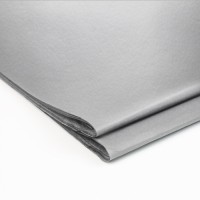 TISSUE PAPER Metallic Silver 500x700mm 3sh