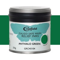 Caligo Safewash Oil Based Etching Ink 250ml Phthalo Green