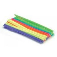 PIPE CLEANERS CHENILLE STEMS Neon