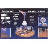 ARISTOCRAT LIQUID GLASS - 2 part Hi Gloss Resin  473ml