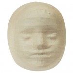 MASKS PAPIER MACHE Child Face Mask 13cm 10pc