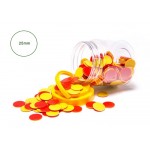 COUNTERS 25mm Red Yellow 200pc