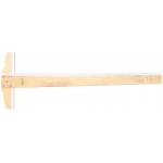 DRAFTEX T-SQUARE WOODEN 60cm