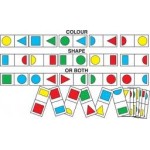 COLOUR, SHAPE OR BOTH DOMINOES
