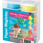 PAPER MAGICLAY CANISTER 240gm 12 Candy Colours