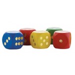 GIANT WOODEN DICE 16pc