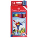 FABER CASTELL COLOURED PENCILS RED RANGE - Watercolour 24pc asstd