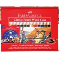 FABER CASTELL CLASSIC COLOURED PENCILS ClassPack 300pc