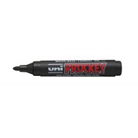 UNI PROCKEY Marker Bullet Tip Black 12pc