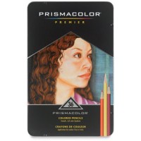 Prismacolor Soft Core Coloured Pencils Tin 36pc