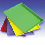 PAINTING TRAY 4 ASSORTED COLOURS