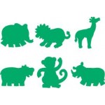 PAINT STAMPERS Jungle Animals 6pc