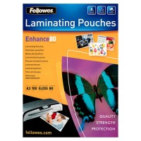 LAMINATING POUCHES A3  80microns 100pc
