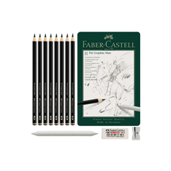 Faber Castell Pitt Graphite Matt Pencil-Set 11