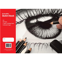 SchoolPro A3 40 Page Sketch Book