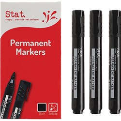 Stat. Black Permanent Bullet Marker