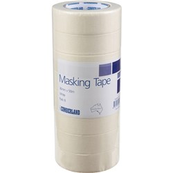 36mmx50m White Masking Tape