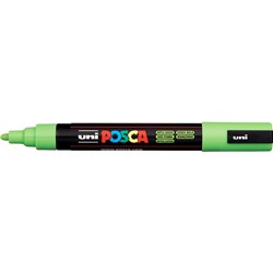 Uni Posca Paint Marker PC-5M  Medium 2.5mm Bullet Tip  Apple Green