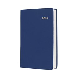 Collins 2025 Belmont 157 B7R 80x125mm Day To A Page Navy Diary