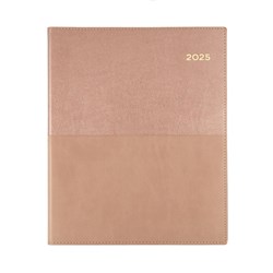 Collins 2025 Vanessa 325 Quarto Week To View Rose Gold Diary