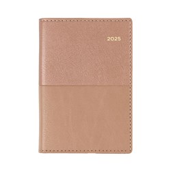 Collins 2025 Vanessa 355 B7R Week To View Rose Gold Diary