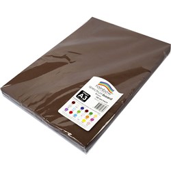 Rainbow A3 Brown 220gsm Spectrum Board