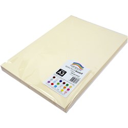 Rainbow A3 Cream 220gsm Spectrum Board