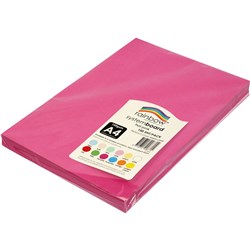 Rainbow A4 Hot Pink 150gsm System Board