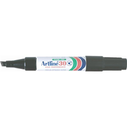 Artline 30 Black Permanent Chisel Marker