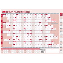 Sasco 2025 Year to View 594x420mm Compact Planner