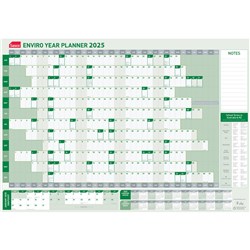 Sasco 2025 610x870mm Enviro Year Planner