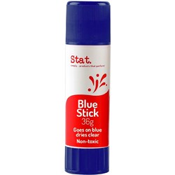 Stat. 36gm Blue Glue Stick