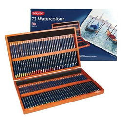 Derwent Artist Assorted Colour Pencils 72's Wooden Box