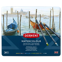 Derwent Watercolour Assorted Pencils 24's