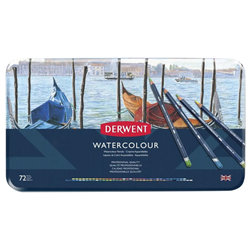 Derwent Watercolour Assorted Pencils 72's