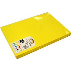 Rainbow A3 Yellow 220gsm Spectrum Board