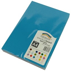 Spectrum Board A4 Light Blue 200gsm