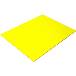 Rainbow Spectrum/Surface Board 510x640mm 220gms - Yellow - 20 sheets