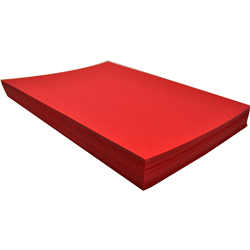 Rainbow Spectrum/Surface Board 510x640mm 220gms - Red