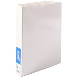 A4 3 D Ring 25mm White Insert Binder