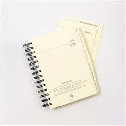 Debden 2025 Elite Compact 1140 A5 Day To Page Diary Refill