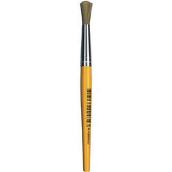 Edvantage Stubby Paint Brushes Minor Round NYLON