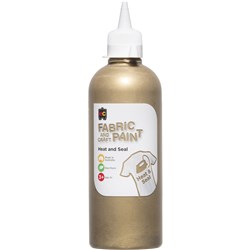 EC Fabric & Craft Paint 500ml - Gold