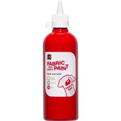 EC Fabric & Craft Paint 500ml - Red