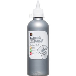 EC Fabric & Craft Paint 500ml - Silver