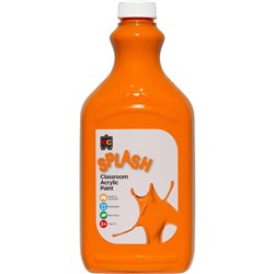 Splash Acrylic Paint - 2L - Tangy (Orange)